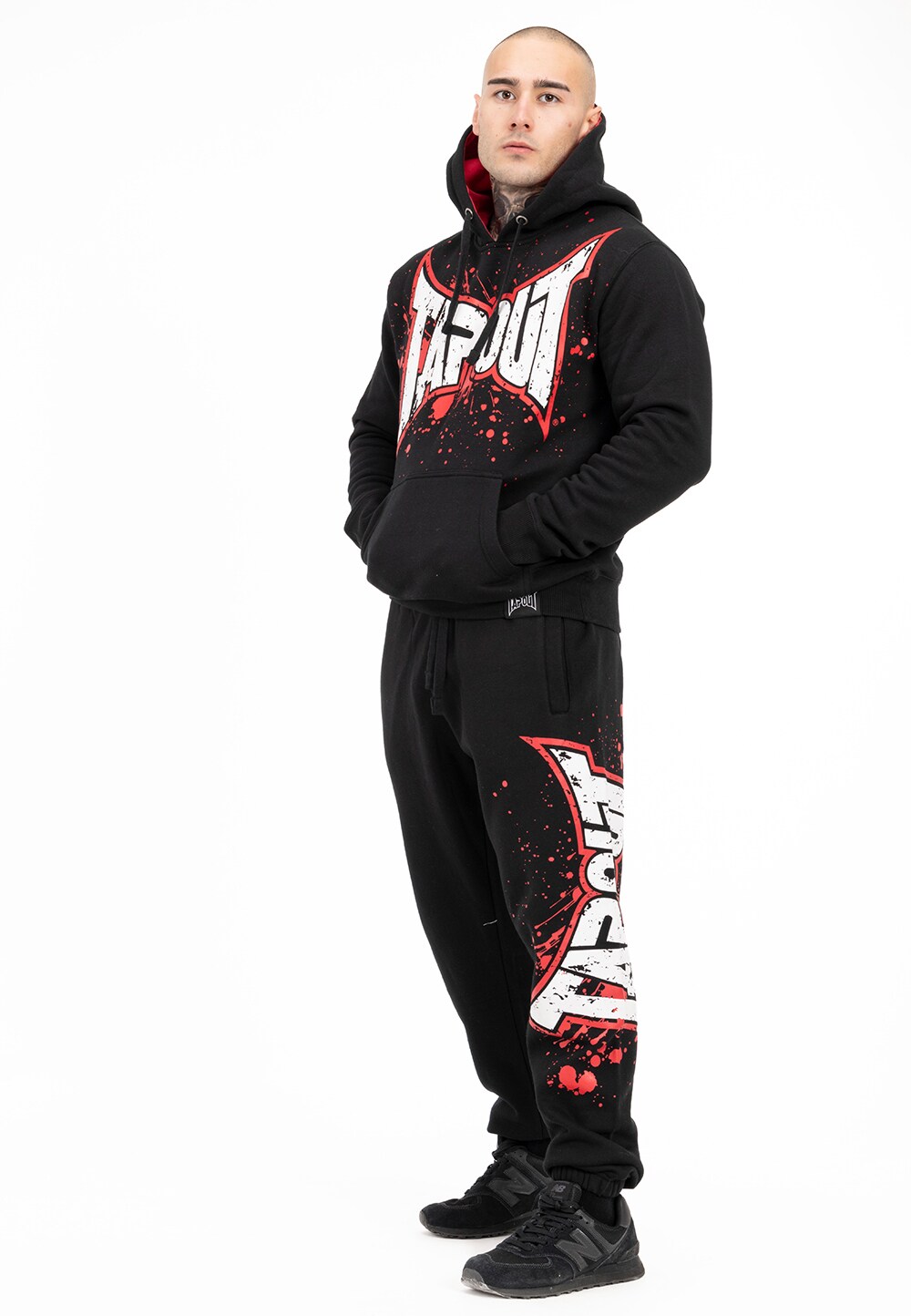 Tapout Herren Jogginghose normale Passform SPLASHING JOGGER