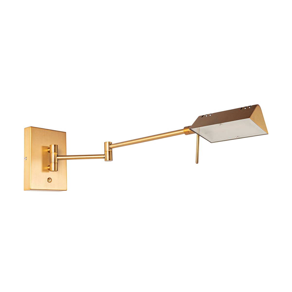 Design wandlamp brons incl. LED dimbaar - Notia