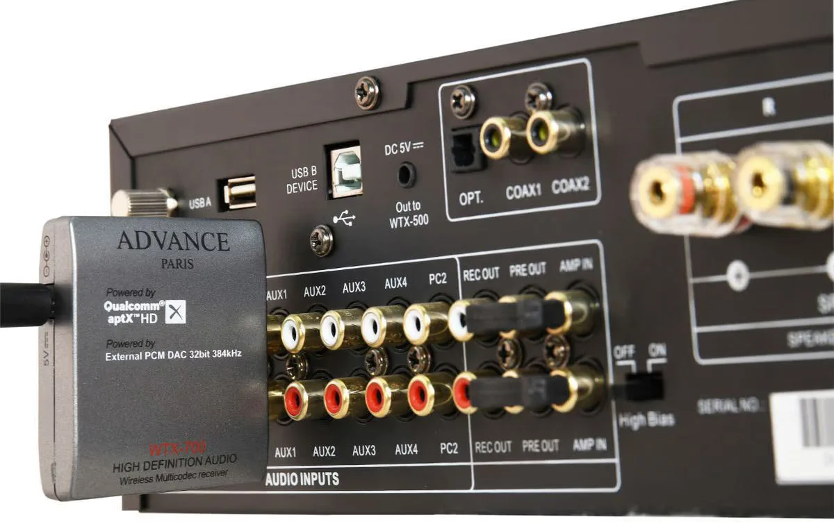 Advance Paris WTX-700 Evo Récepteurs Bluetooth