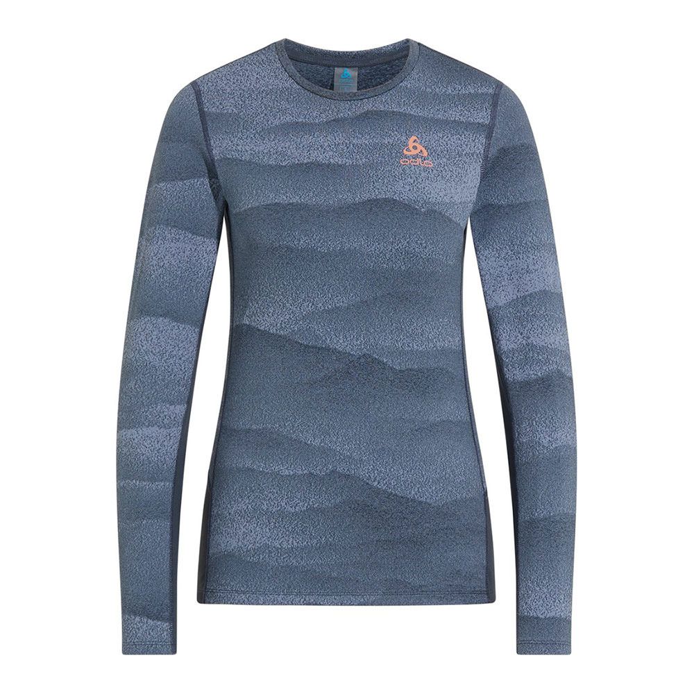Odlo WHISTLER ECO - Sous-couche Femme folkstone gray/india ink