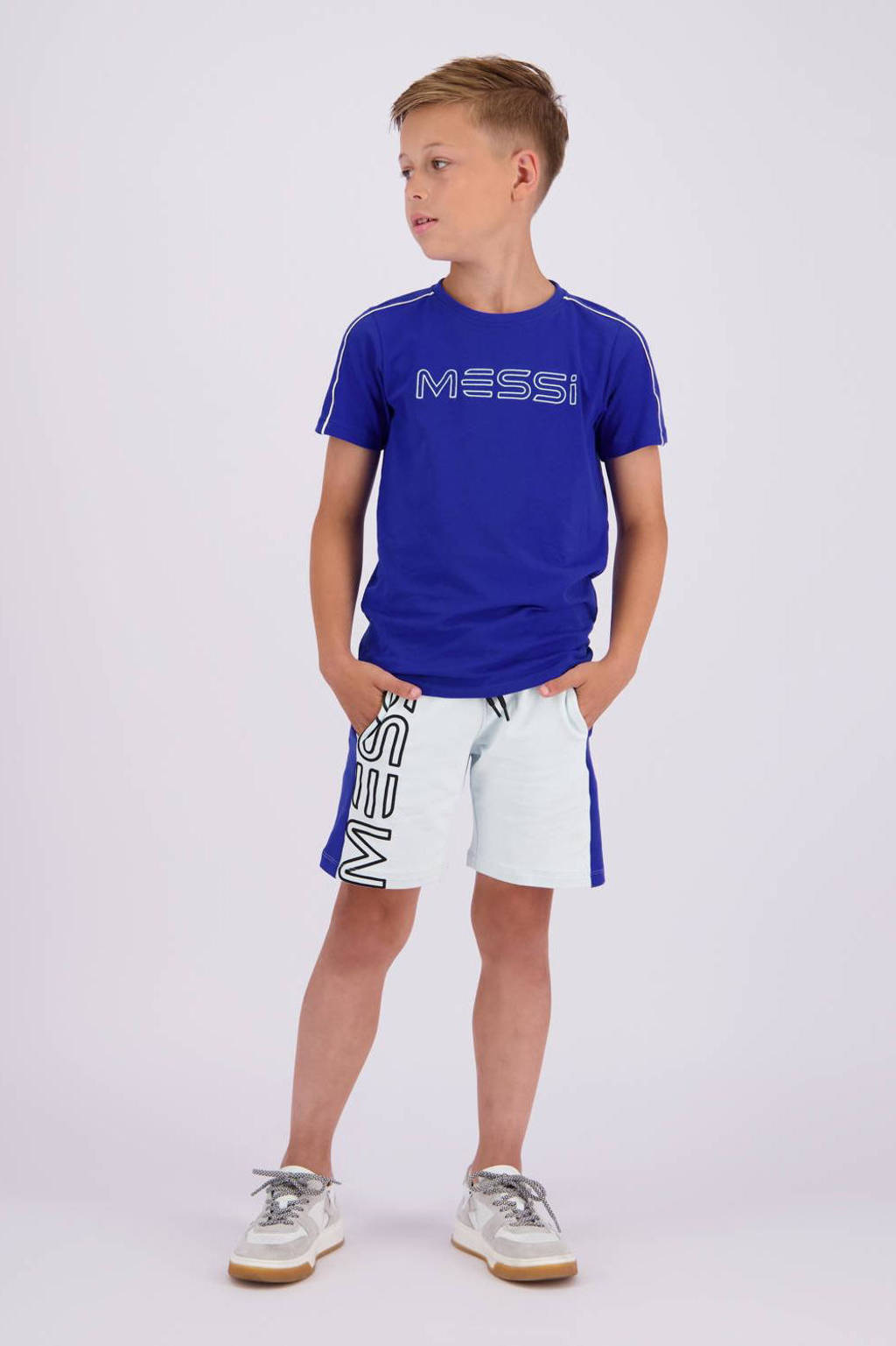 Vingino T-shirt Jaxe met logo hardblauw