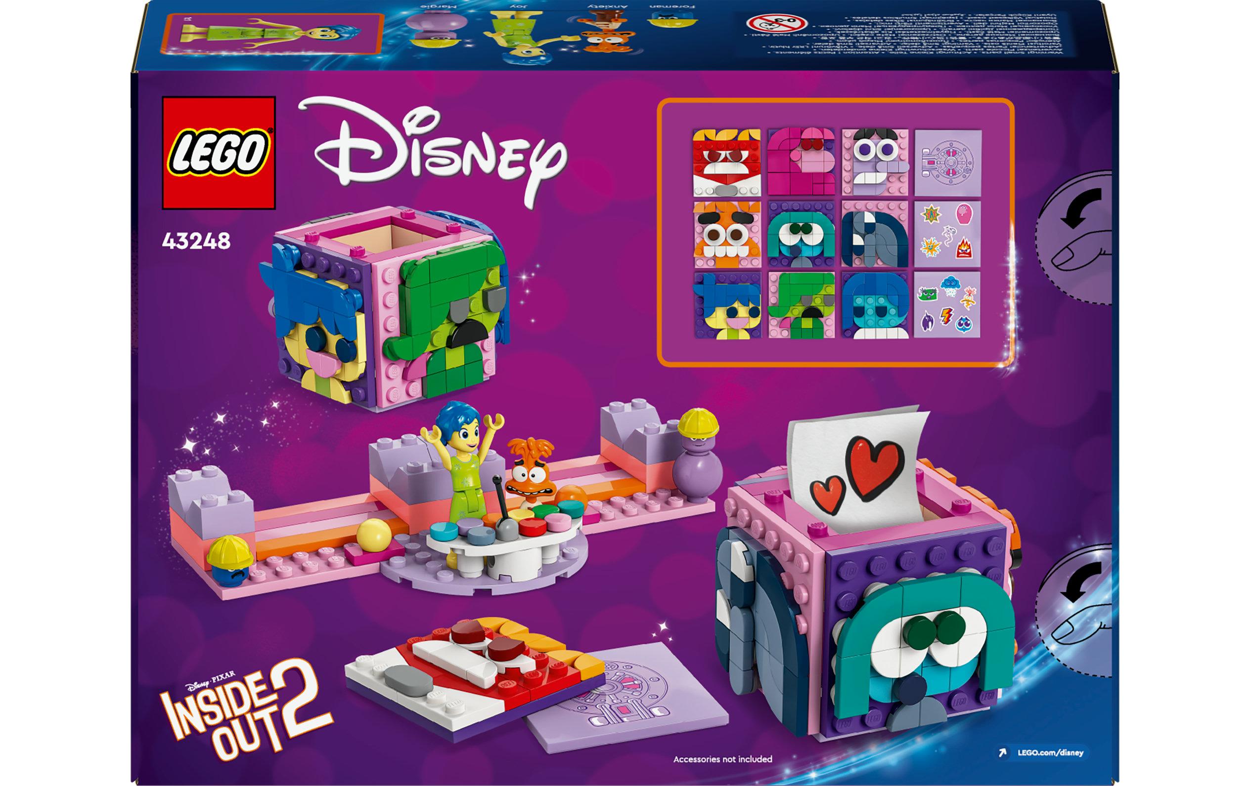 Disney Alles steht Kopf 2 Stimmungswürfel 43248Baubares Fantasie-Spielzeug für Filmfans