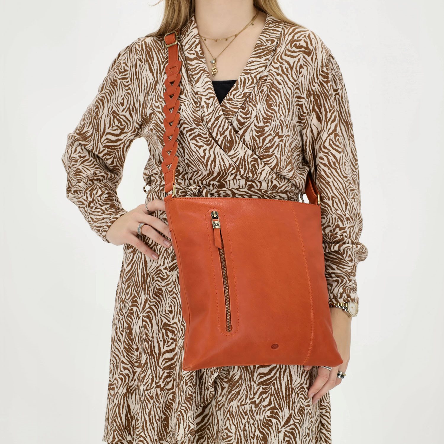 Micmacbags Daydreamer Shoulderbag 20660 brique