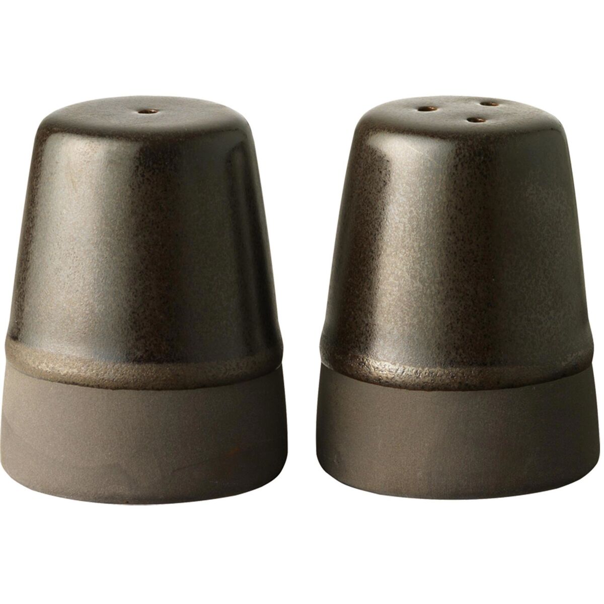 Salt/Peppersett, Metallic Brun