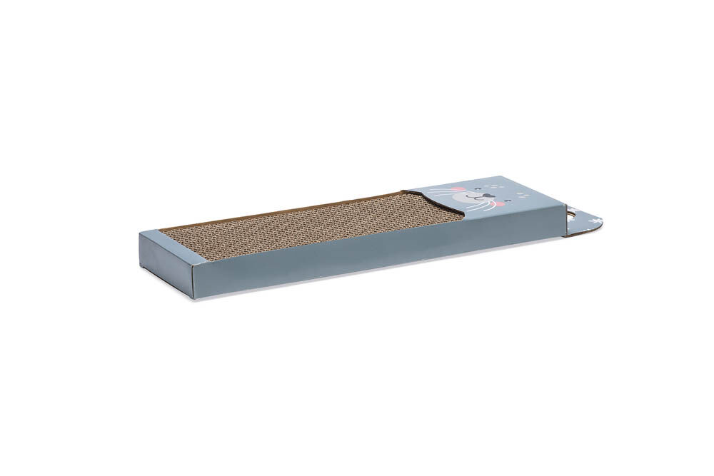 Beeztees Zeehond - Krabplank - Blauw - 1x45x1 cm