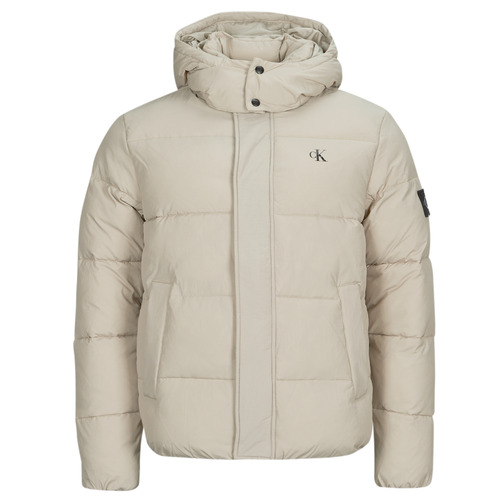 Calvin Klein Jeans - ESSENTIALS NON DOWN LOGO JACKET - Beige