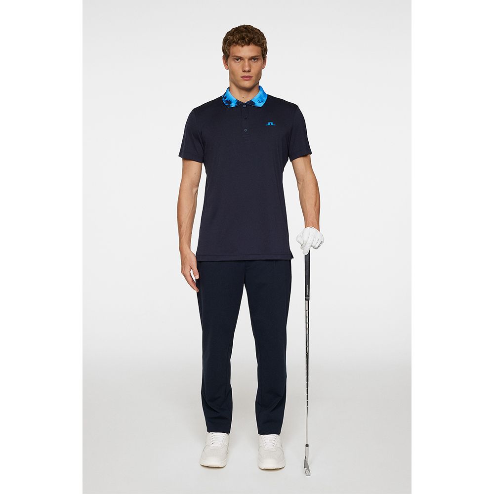 Glen Pique Herre Navy