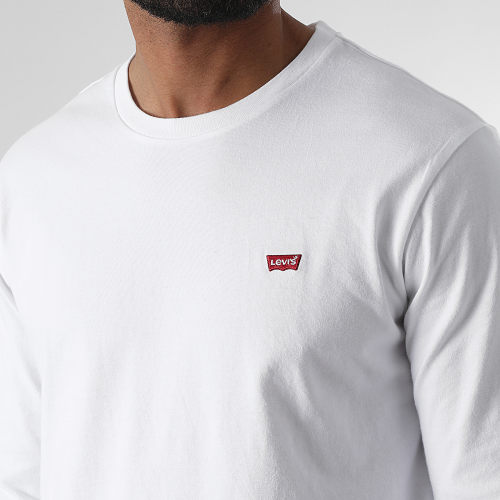 Tee Shirt Manches Longues 72848 Blanc