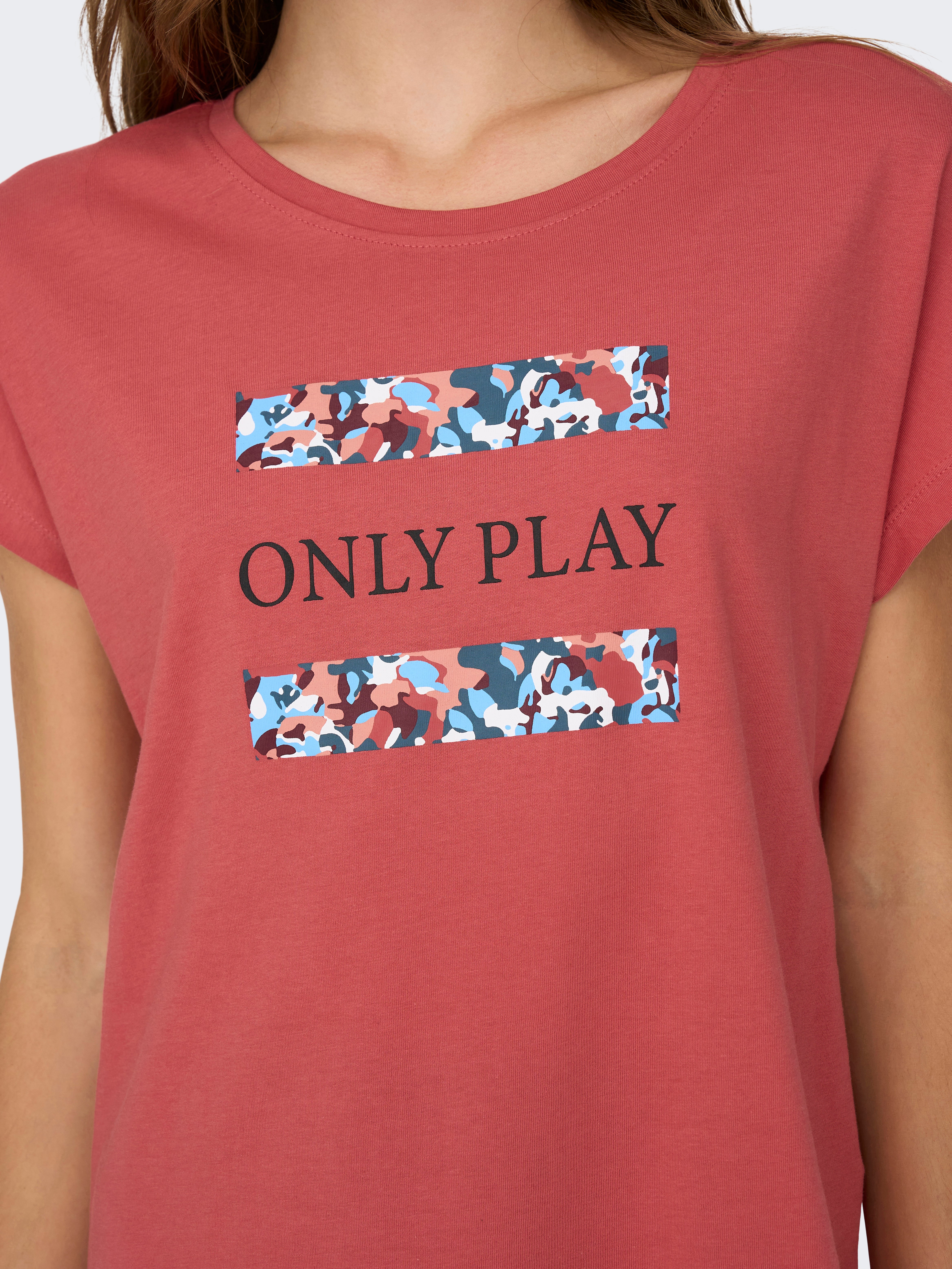 ONPJESS T-shirt Mineral Red