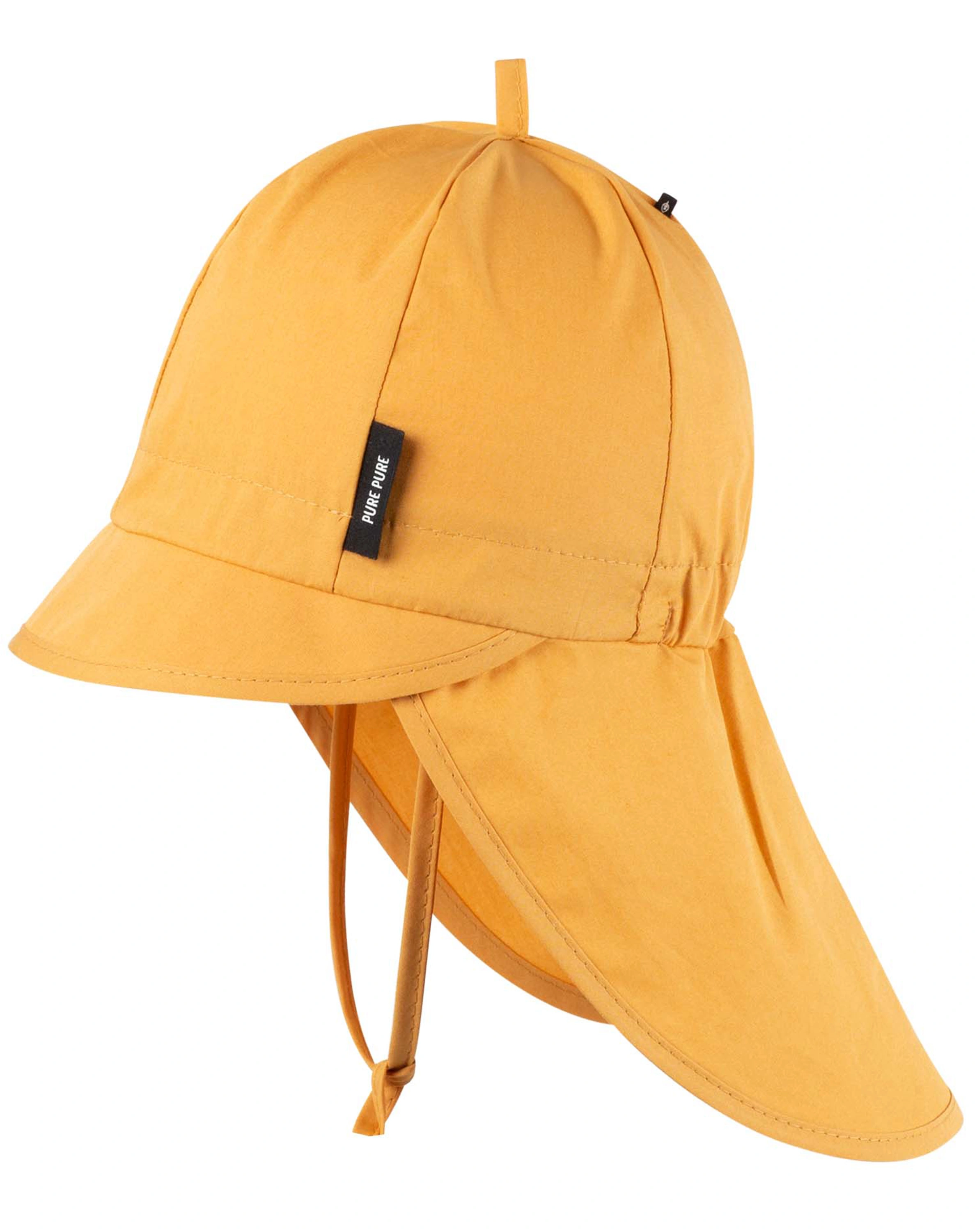 Schirmmütze JONA mit Nackenschutz in mango