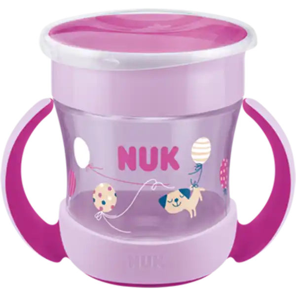 Mini Magic Cup mit Trinkrand und Deckel 160ml