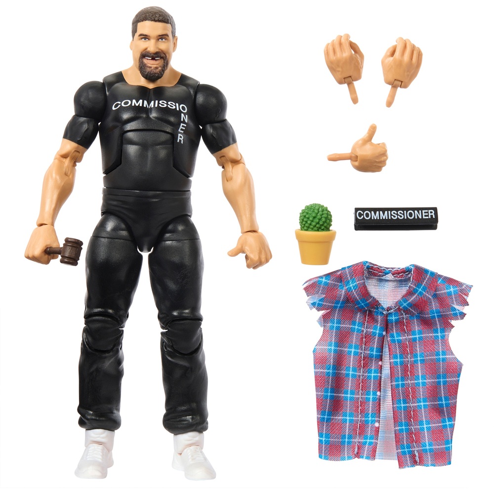 WWE Elite Series 102 Commissioner Foley Actionfigur