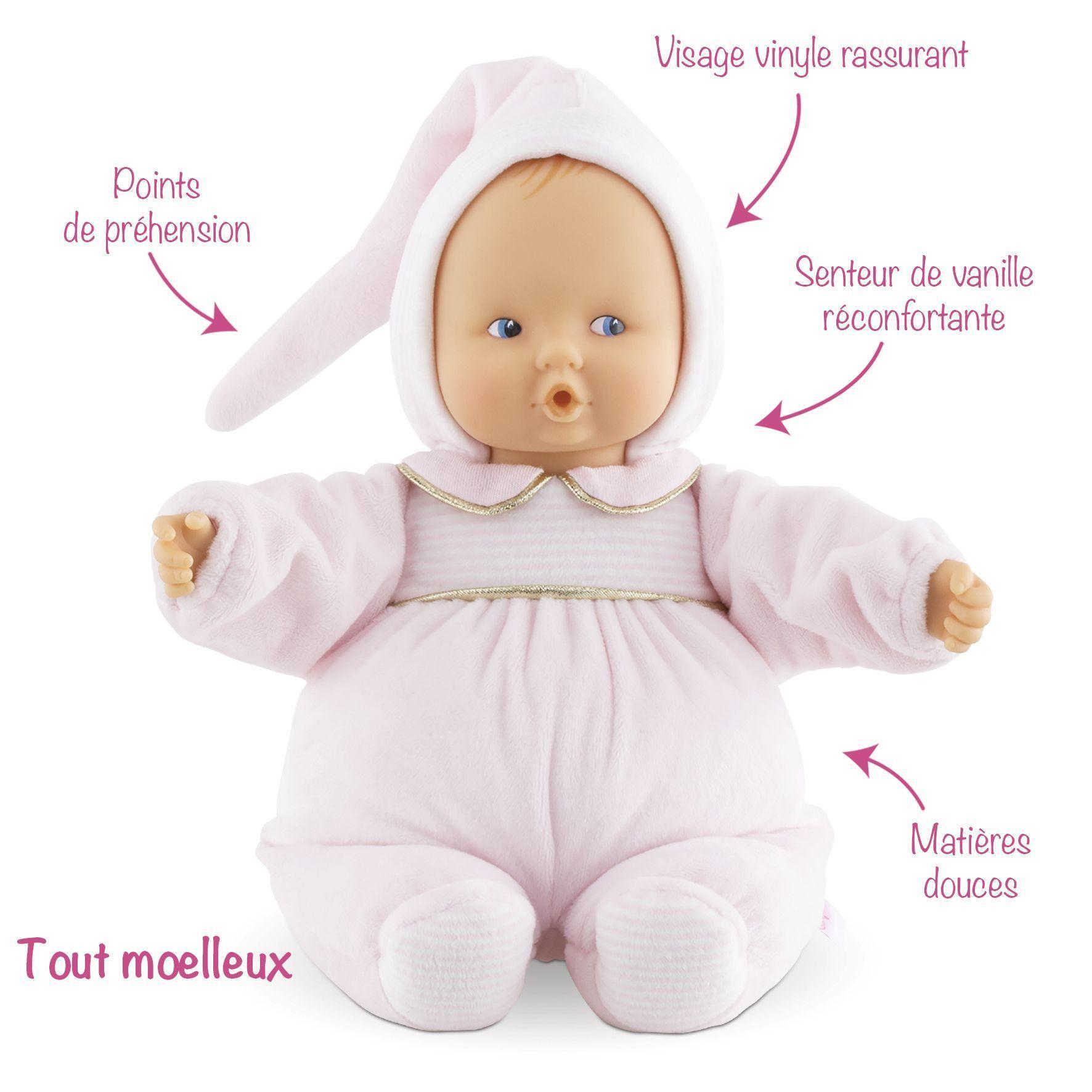 Puppe BABIPOUCE BLÜTENTRAUM (28cm) in rosa