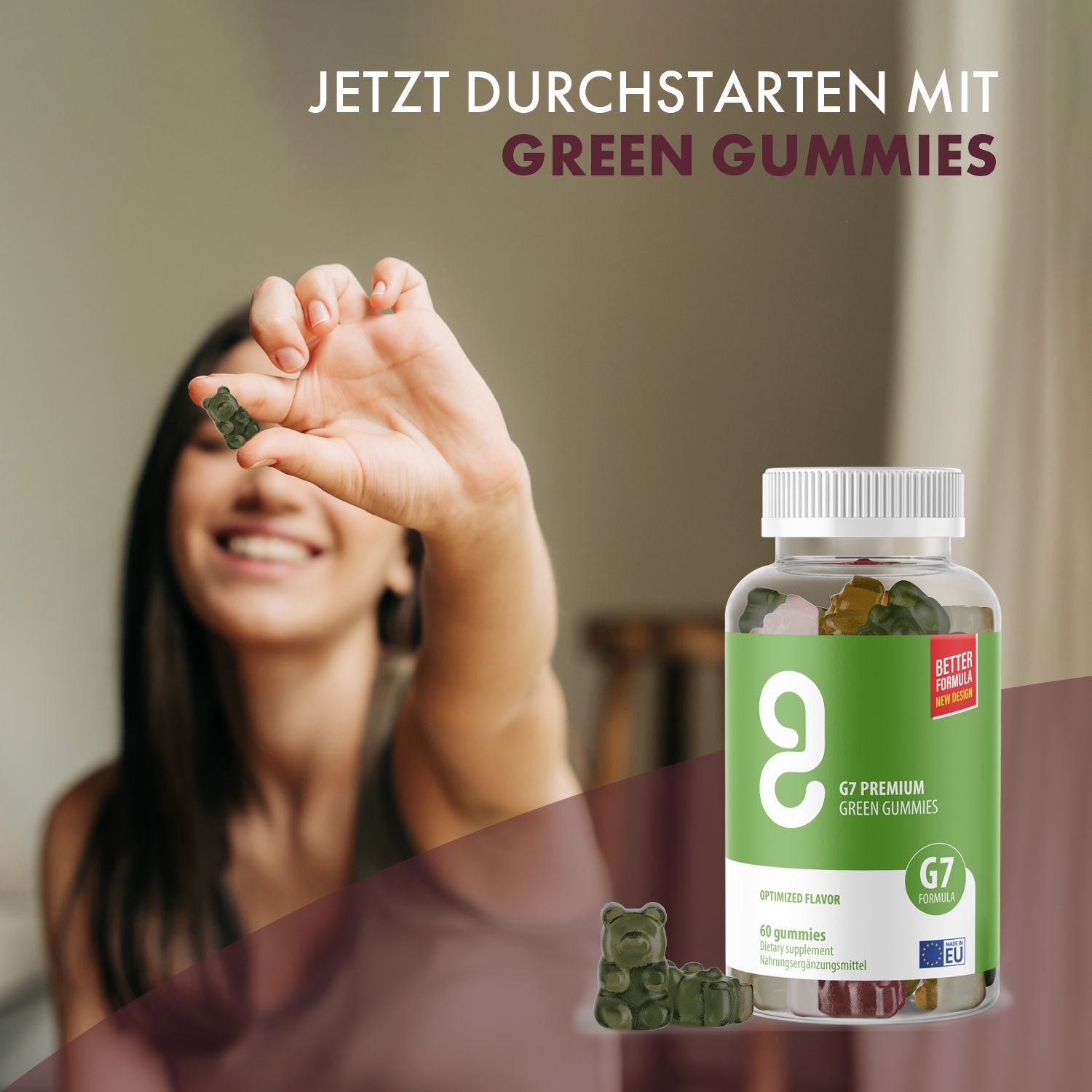 G7 Green Gummies - Mit neuer & verbesserter Formel