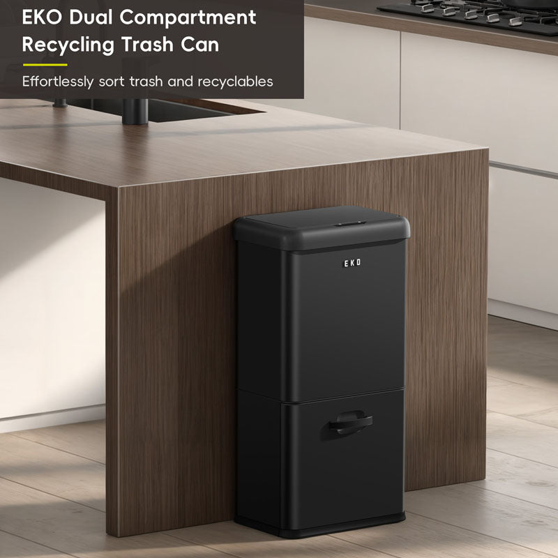 EKO - Vintage Sensor Bin 32+18 liter