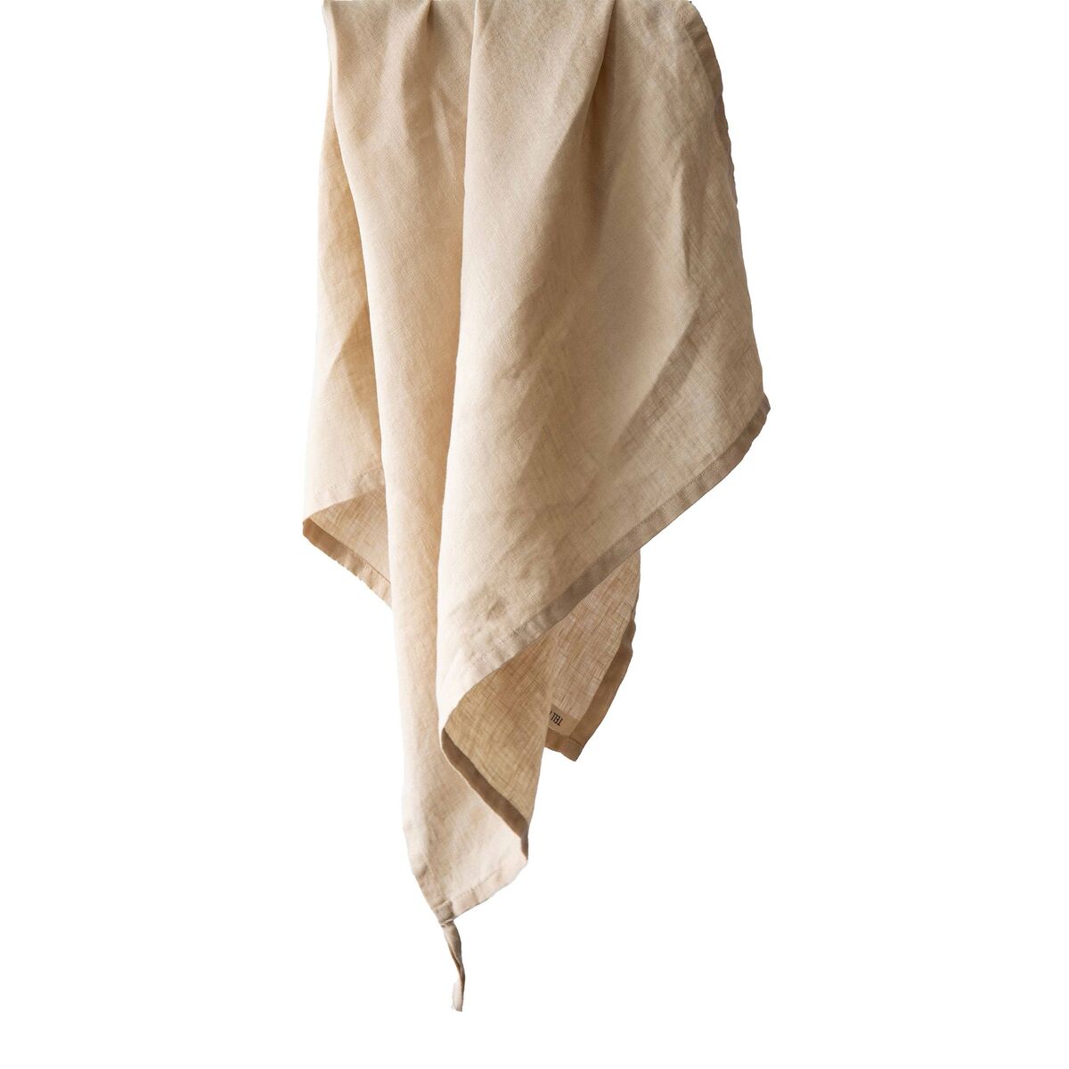 Kjøkkenhåndkle i lin 50x70 cm, sand