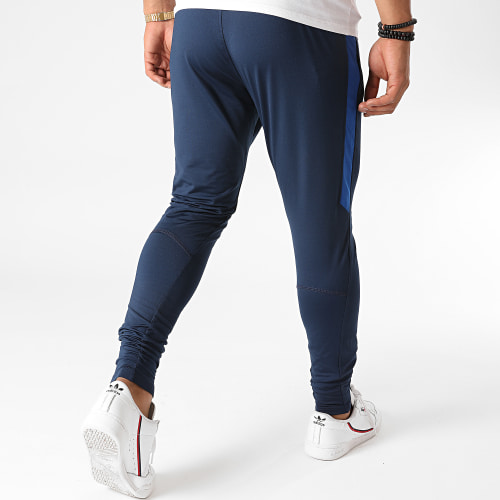 Pantalon Jogging A Bandes Newteam 1 Bleu Marine
