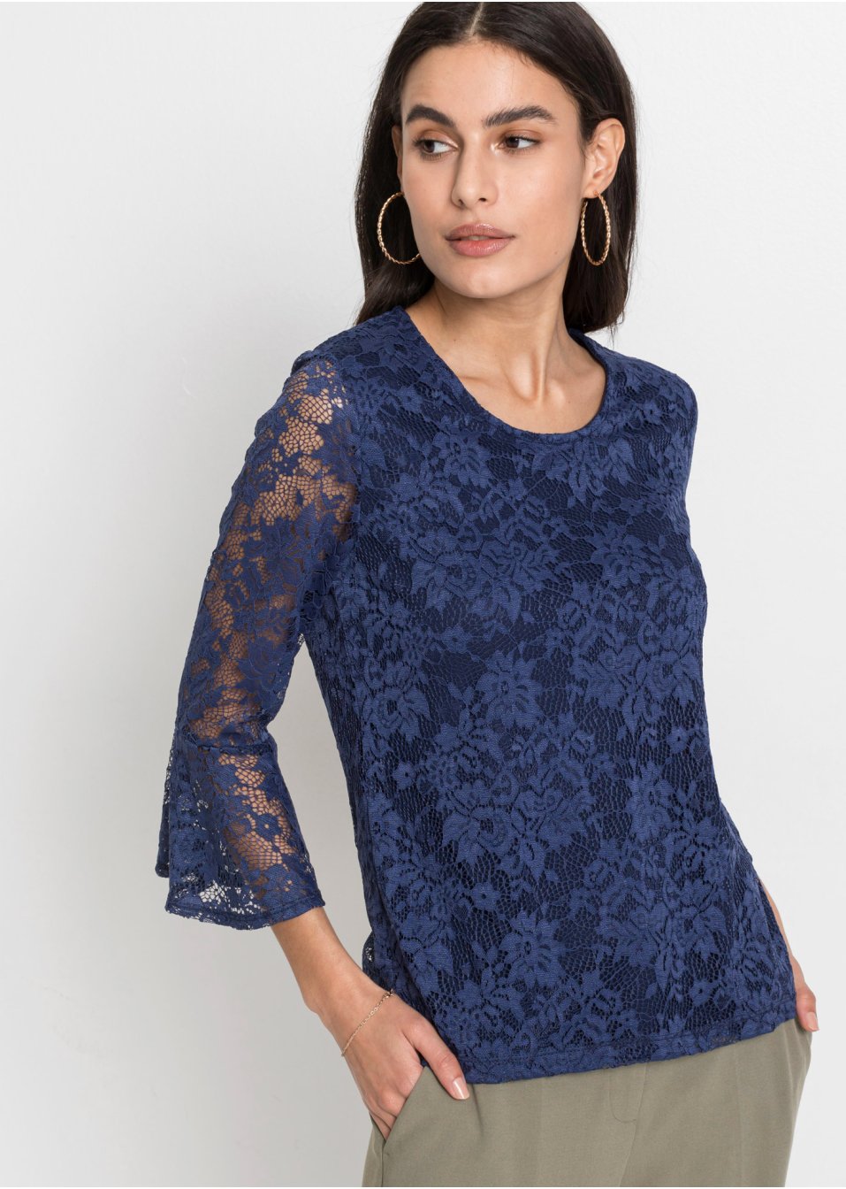 Blouse en dentelle