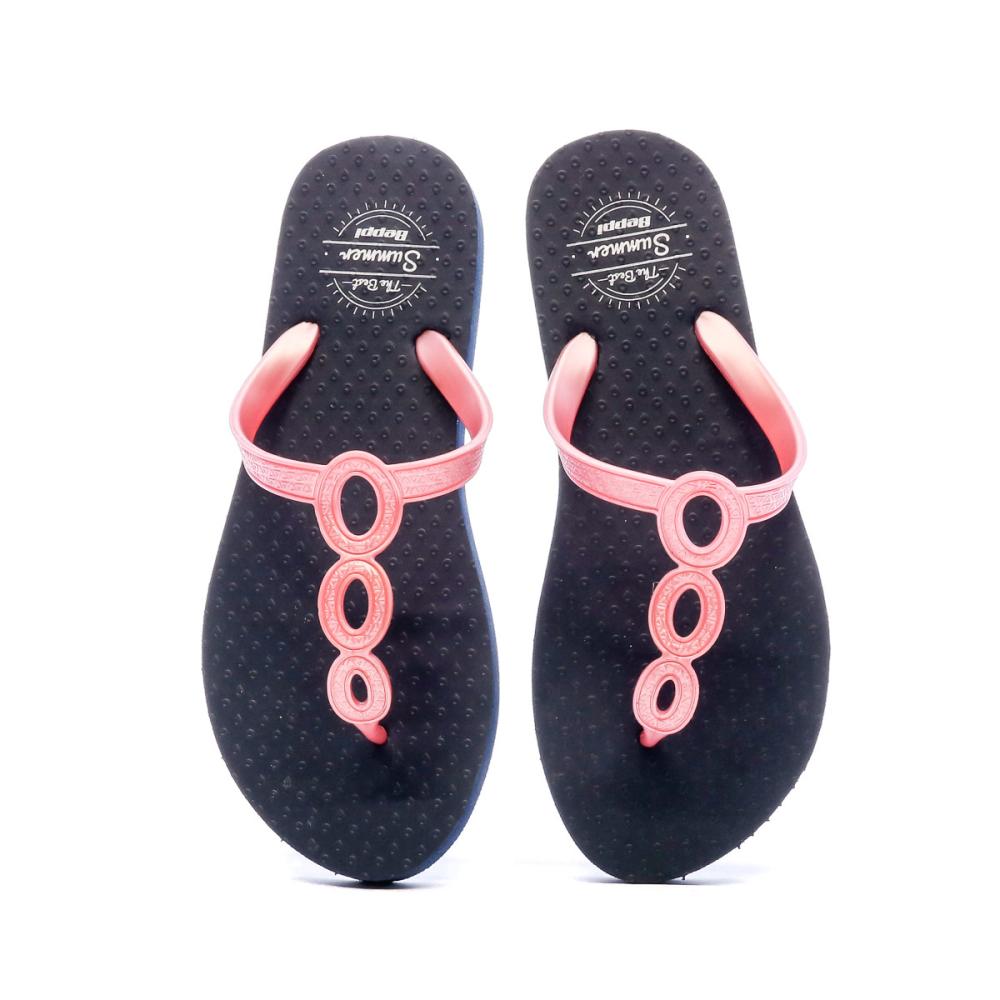 Beppi Tongs Marine/Rose Femme Beppi