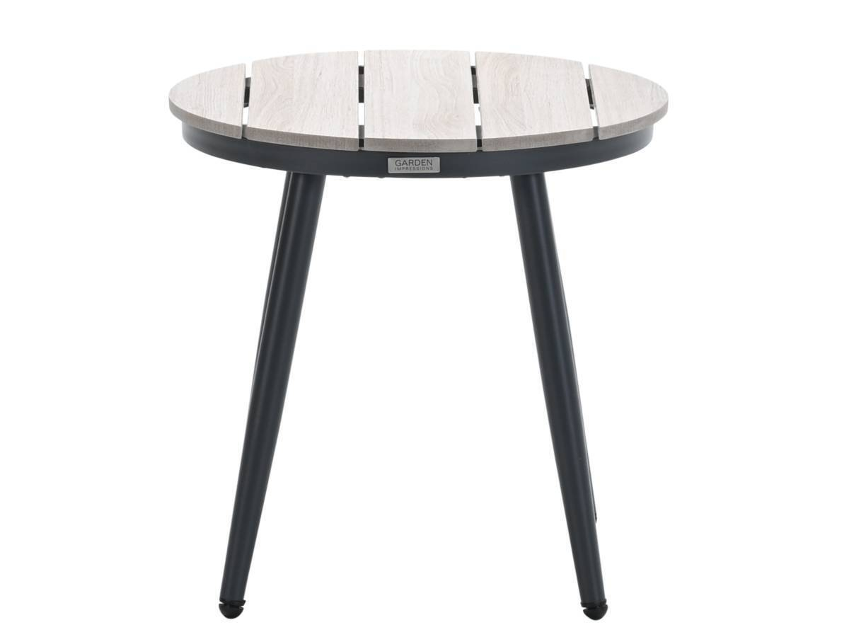 Garden Impressions Margriet Ø50 cm loungetafel - Antraciet
