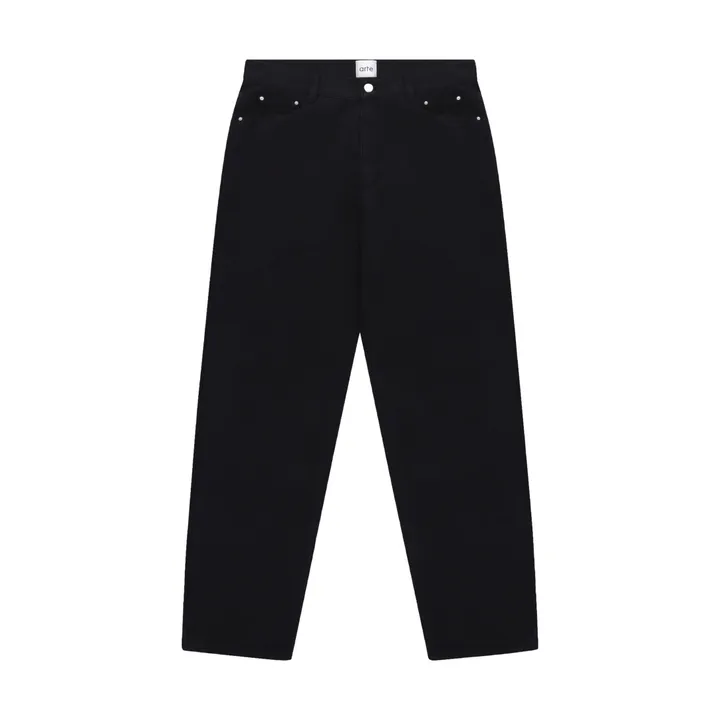 Arte Antwerp Jean Canvas Embroidery | Noir