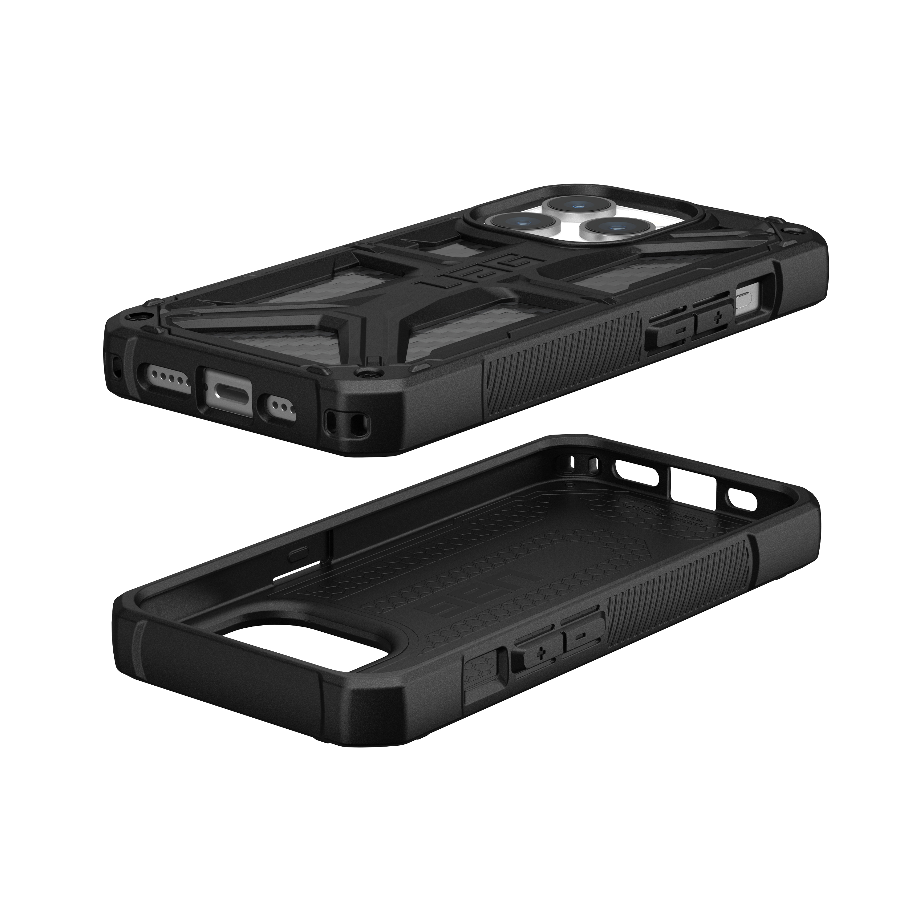 iPhone 15 Pro Schutzhülle Monarch (114278114242) - Carbon Fiber