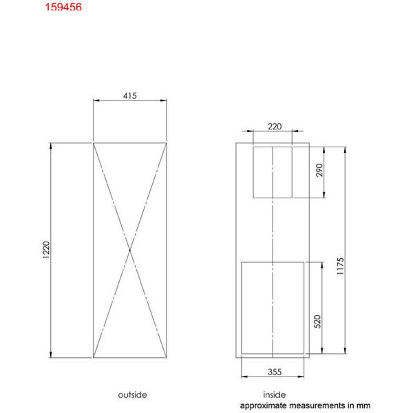 Rockcase RC10805B Flightcase für E-Bass