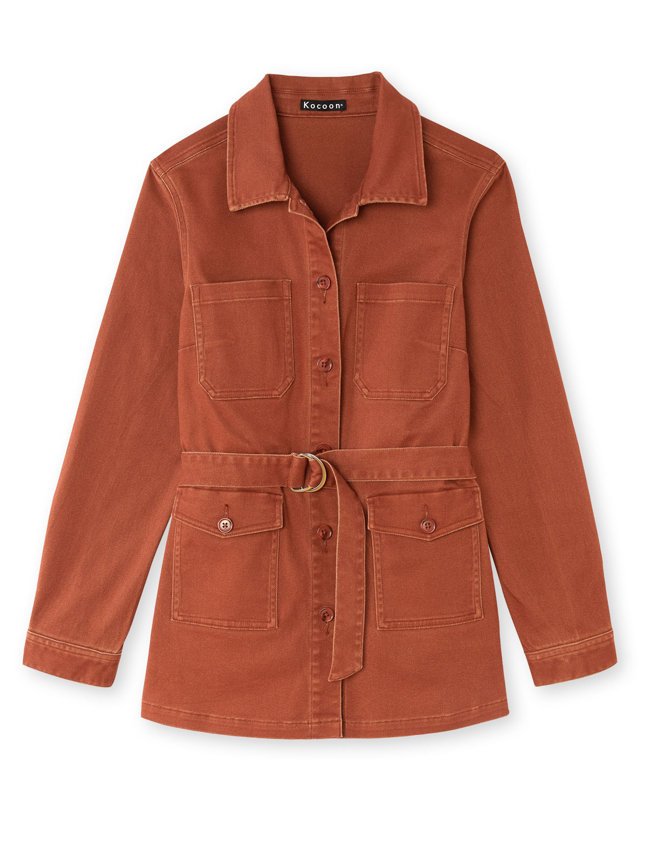 Veste saharienne en coton