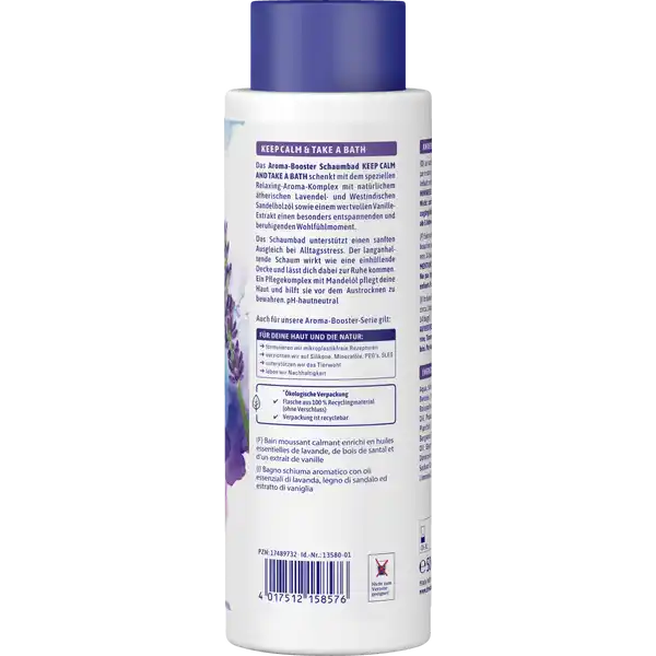Aroma-Booster Schaumbad Keep Calm & Take a Bath