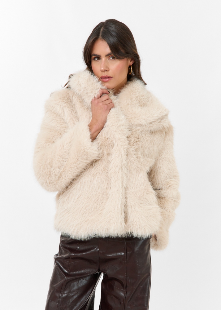 Lymee jas beige