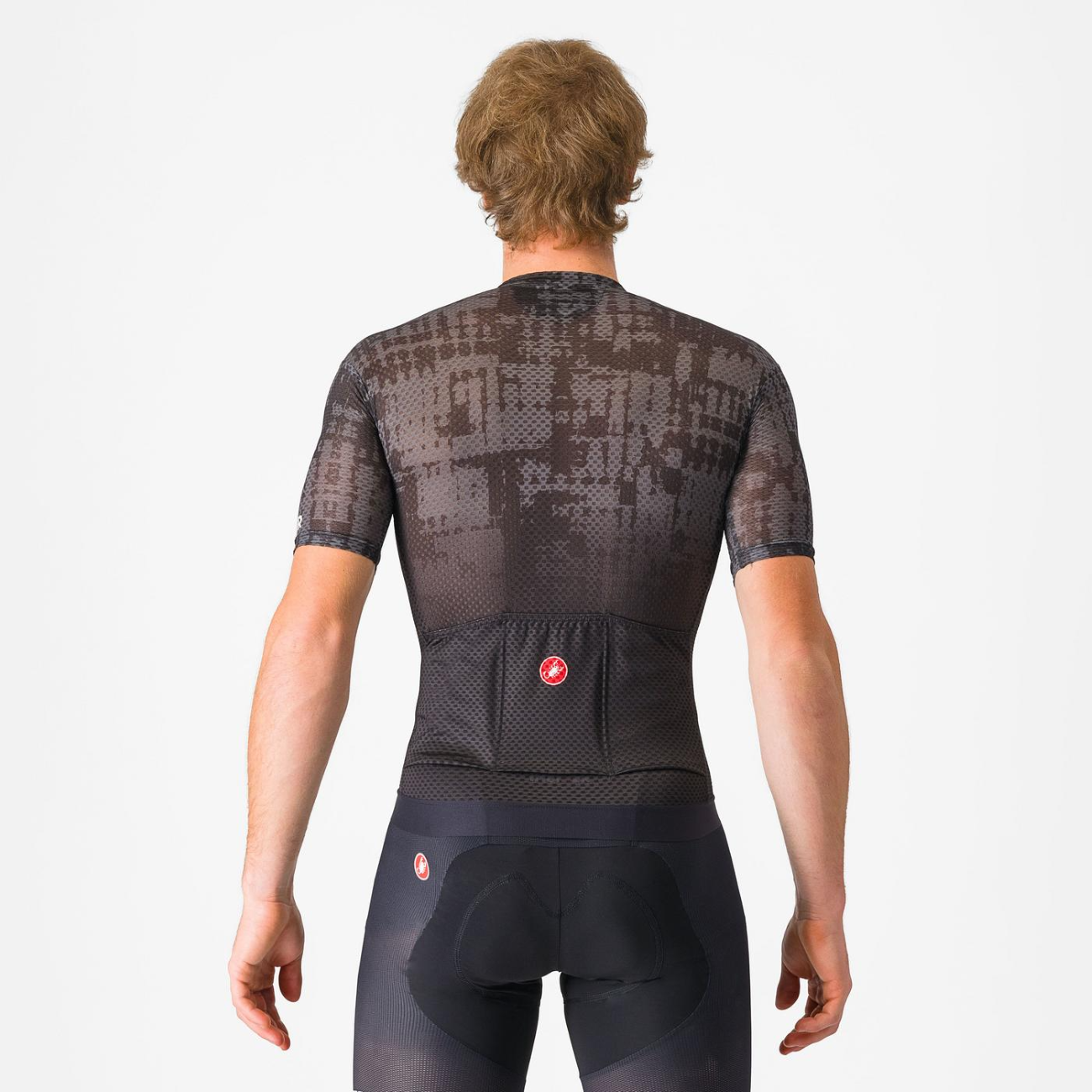 Castelli Insider 2 kortærmet cykeltrøje sort/mørkegrå herre