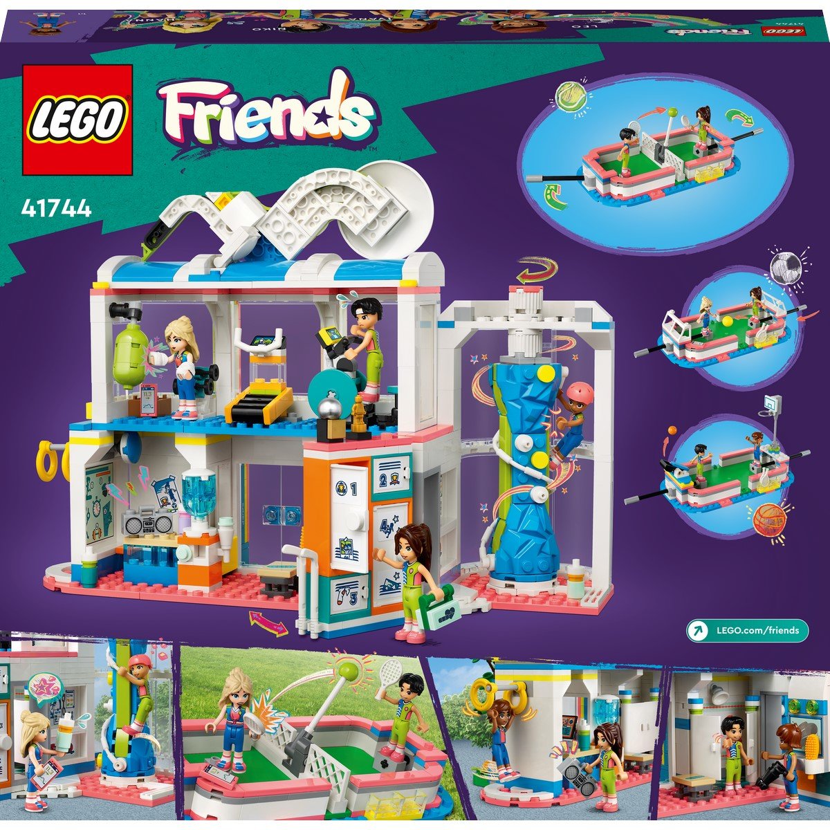 Centre sportif Lego Friends 41744