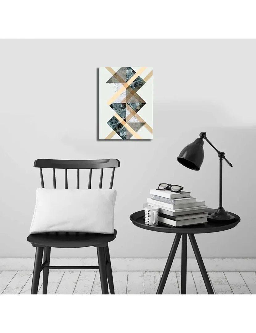 Wallity Multicolor Decorative Canvas