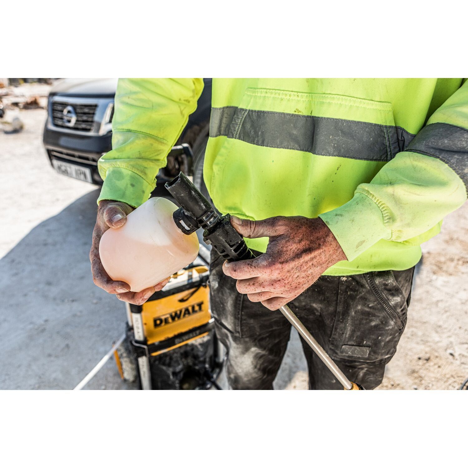 DeWALT DCMPW1600N Accu hogedrukreiniger 2x18V XR Basic Body