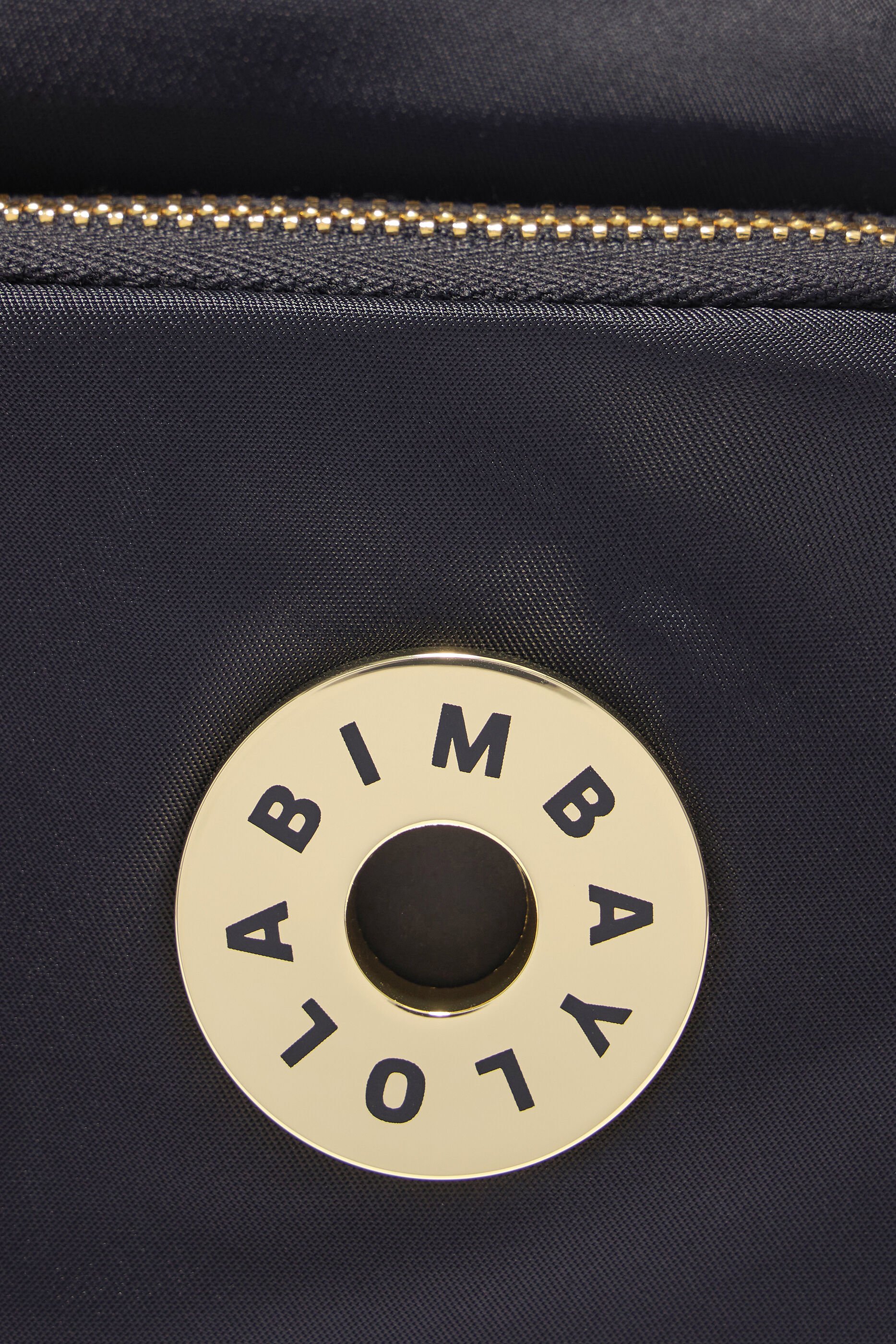 Bolsa de ombro M em nylon preto