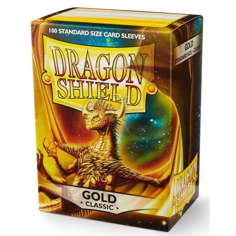 Dragonshield pochettes Gold (100) - 63x88