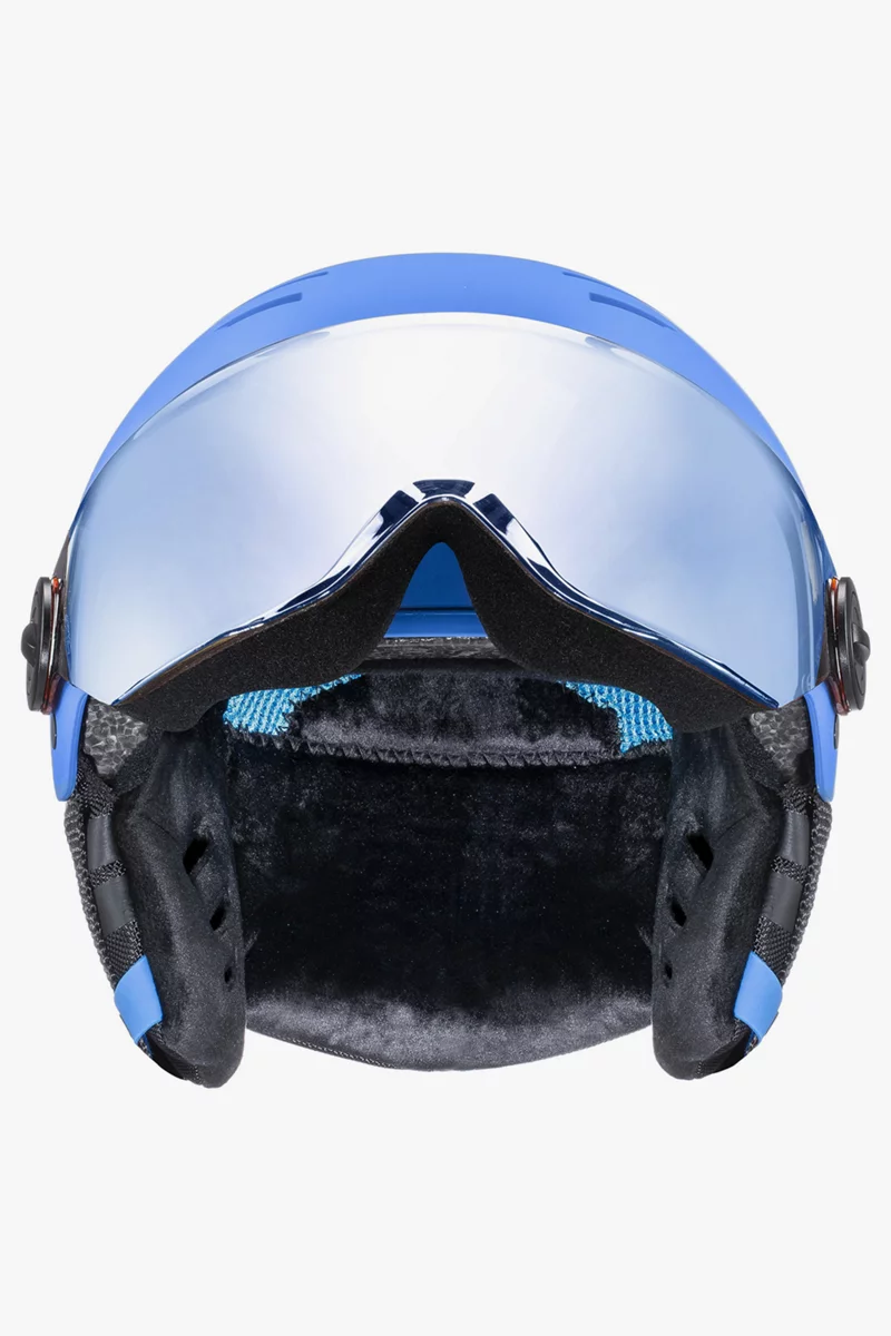 uvex rocket visor Kinder Skihelm