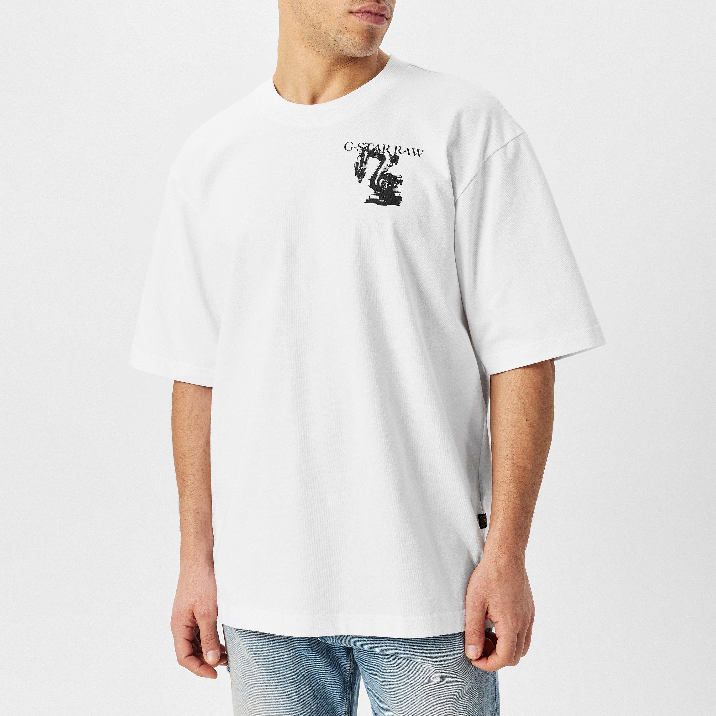 G Star Industry Back Graphic Boxy T Shirt