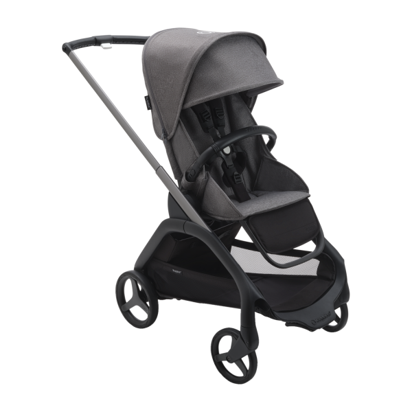 Bugaboo Dragonfly Kinderwagen - Black / Desert Taupe