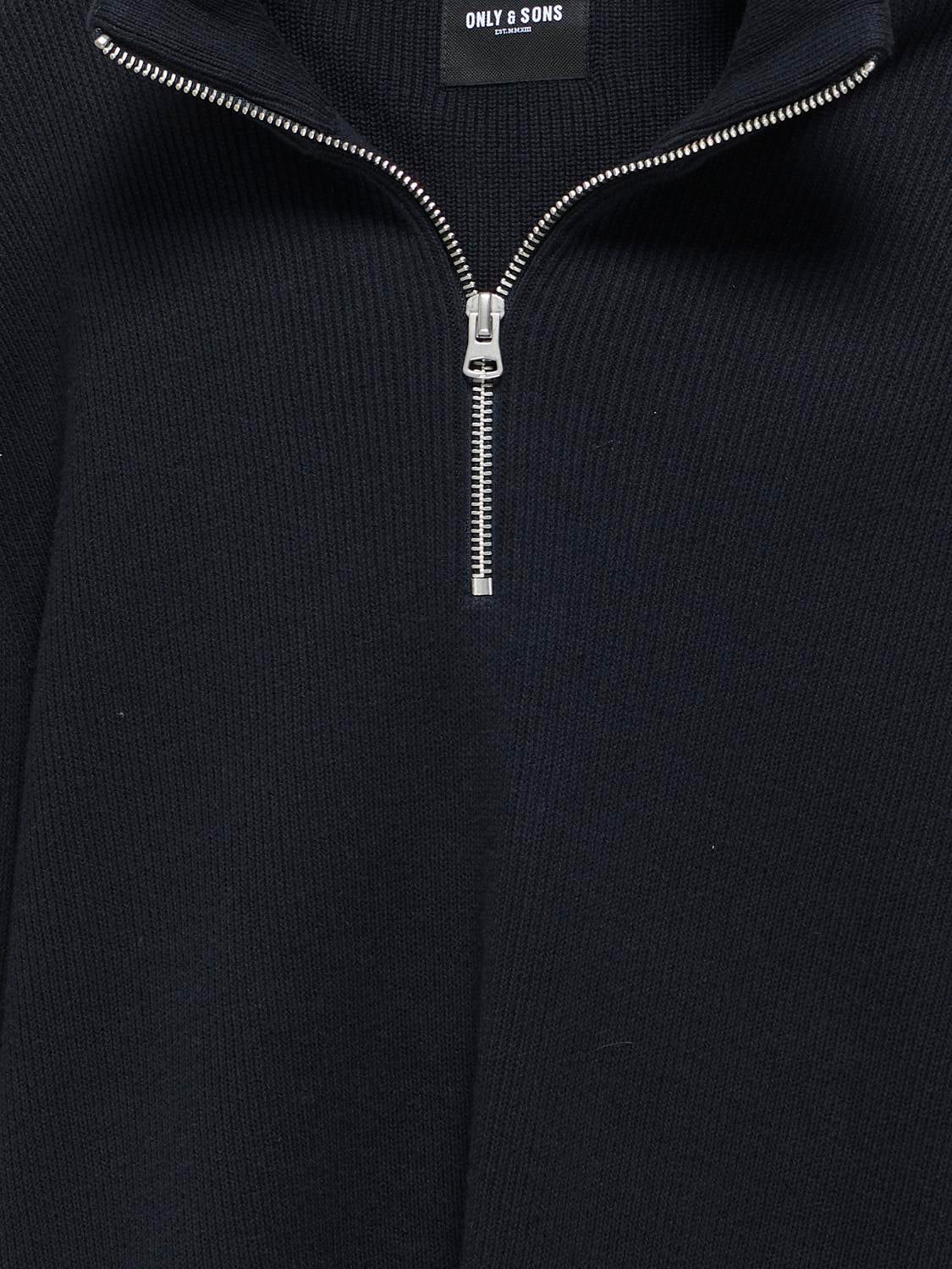 KOBPHIL Strickpullover Black