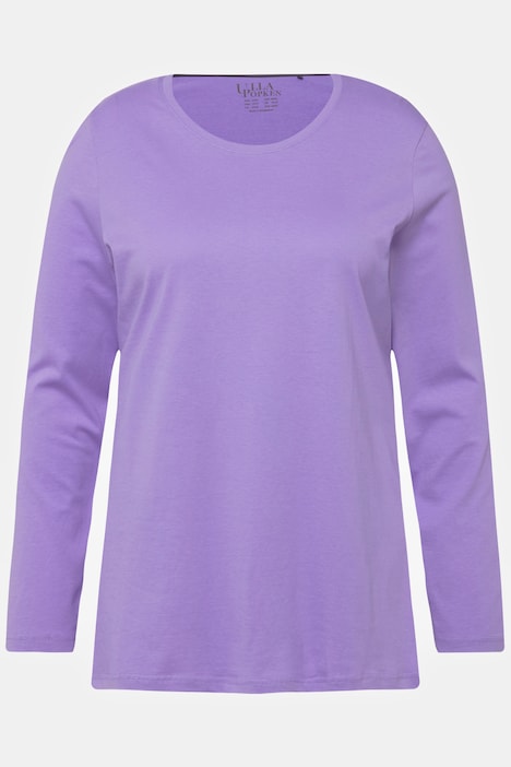 Shirt, Slim, Rundhalsausschnitt, Langarm