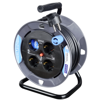 GAMMA Kabelhaspel 4-voudig RA Mini 10 Meter
