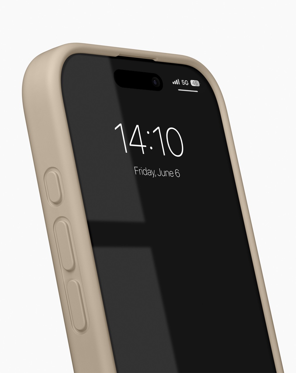 iPhone 16 Pro Max MagSafe Silikon Hülle Case Recycled (IDSICMS-I2467P-128) - Beige