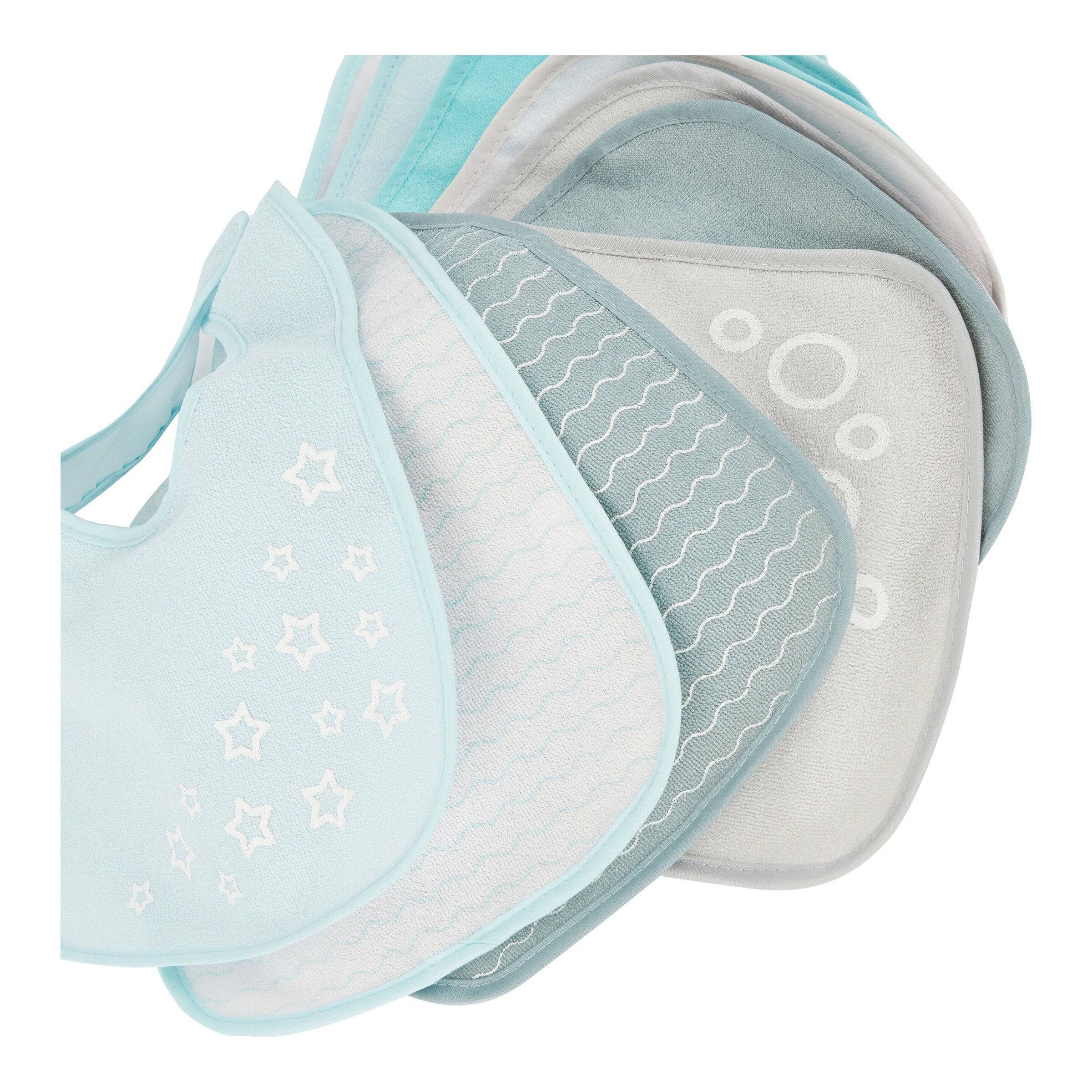 Bieco 10er-Pack Lätzchen