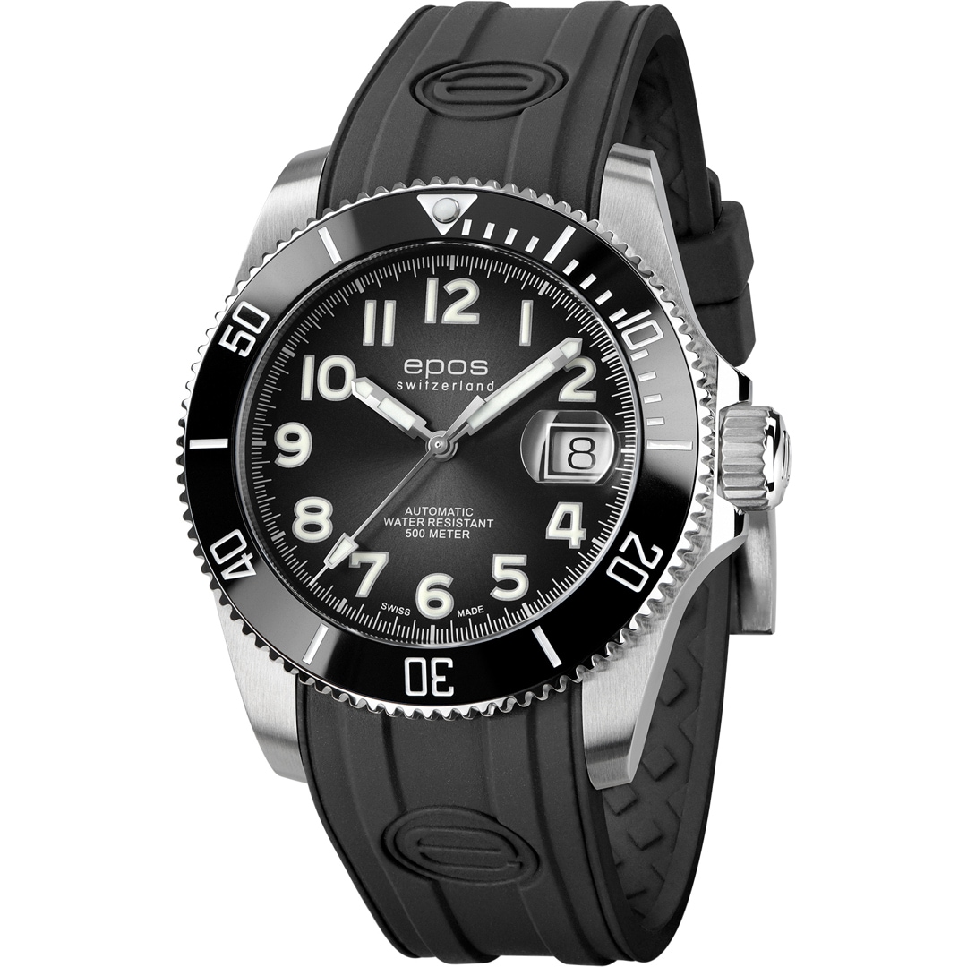 Epos Sport 3504 Diver Titanium Automatic