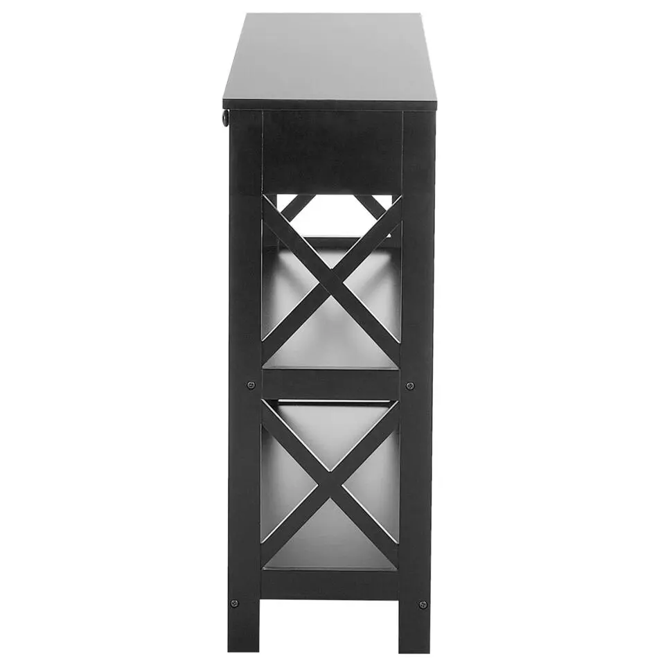 MONTGOMERY - Consoletafel - Zwart - MDF