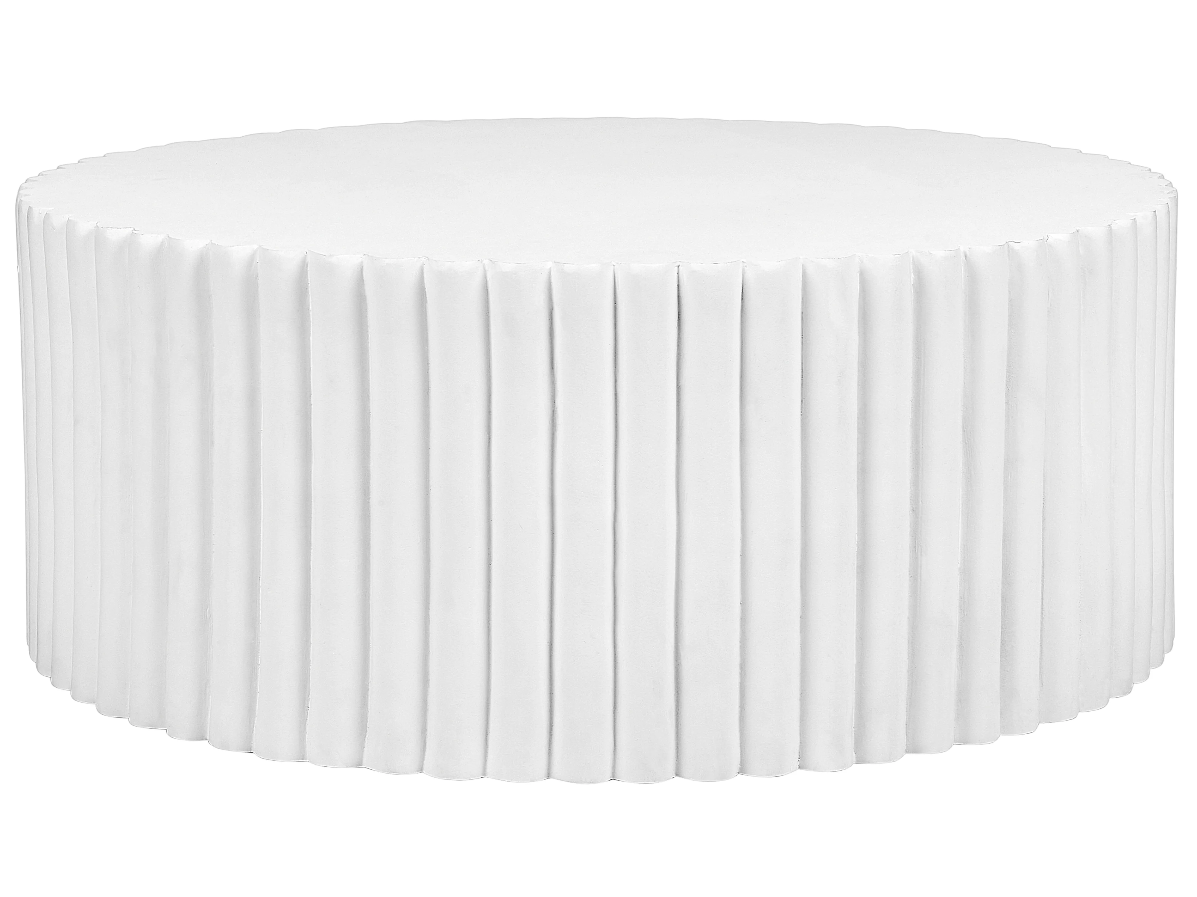 Salontafel POZZA II 117 cm 117 cm Wit