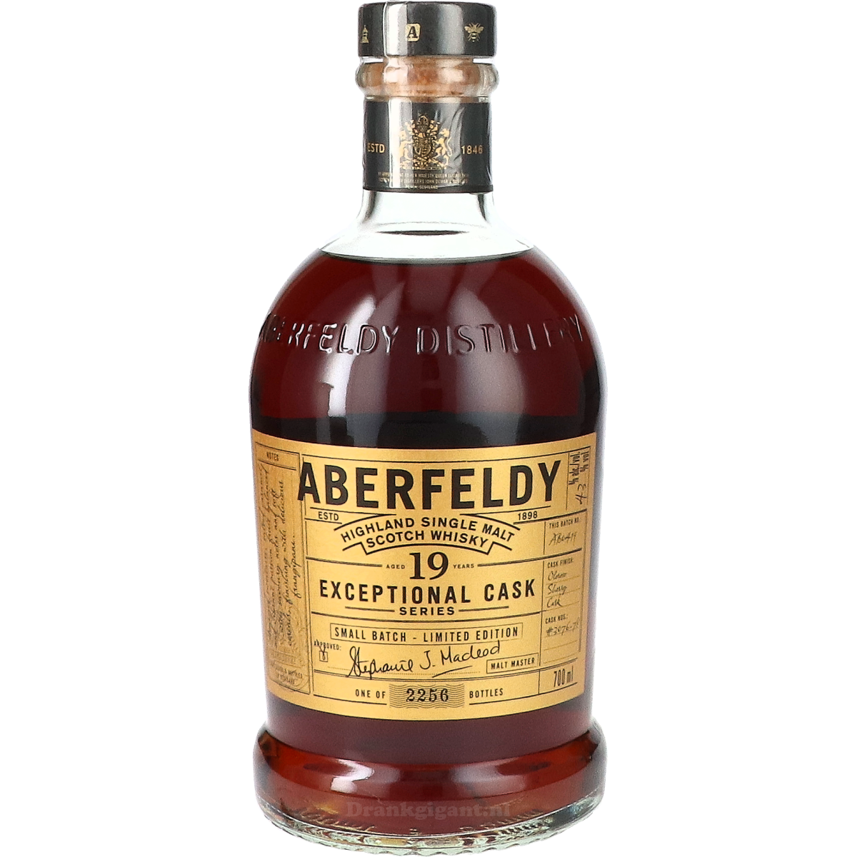 Aberfeldy 19 Years Exceptional Cask Series 70 cl