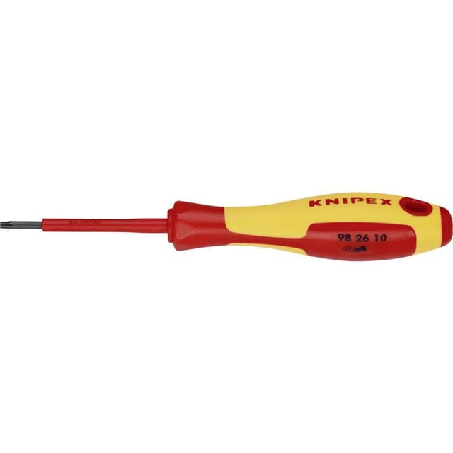 Knipex VDE Sekskantskruetrækker Størrelse T 10 Klinge-længde: 60 mm DIN EN 60900