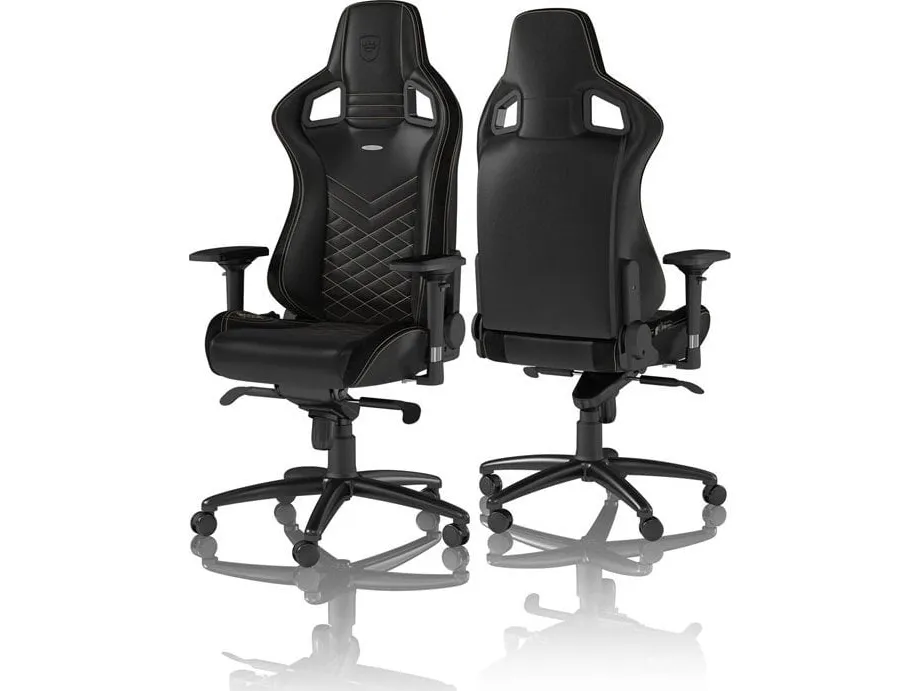noblechairs EPIC Gaming Stol - sort/guld